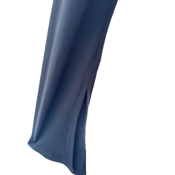 BCBGeneration Mixed Media Sheath Fall Dress Cinnamon Size S Faux Suede Slits NWT - Picture 4 of 10